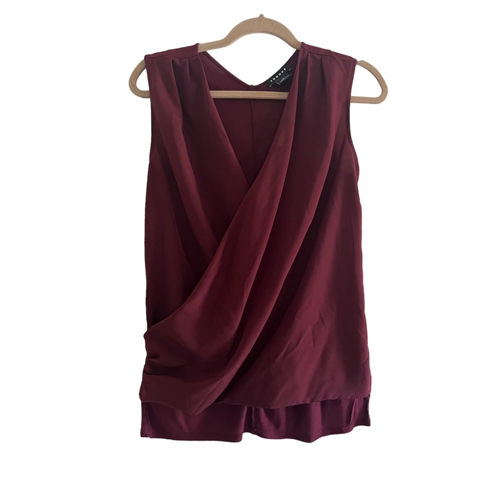 Trouvé Burgandy Top
